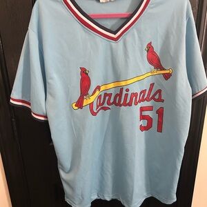 Cardinals Blue Jersey
